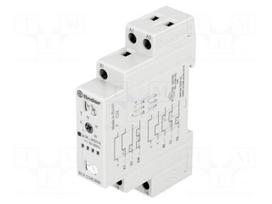 Timer | 0,1s÷24h | SPDT | 250VAC/8A | 24÷240VAC | 24÷240VDC | DIN | PIN: 6