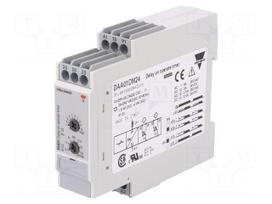 Timer | 0,1s÷100h | SPDT x2 | 24VDC/5A,250VAC/8A | 24÷240VAC | DIN