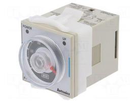 Timer | 0,05÷10min | DPDT | 250VAC/3A,250VAC/5A,30VDC/3A,30VDC/5A