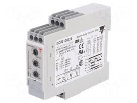Timer | 0,1s÷100h | SPDT x2 | 24VDC/5A,250VAC/8A | 24÷240VAC | DIN