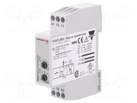 Timer | 0,1s÷100h | SPDT | 24VDC/5A,250VAC/5A | 24÷240VAC | 24VDC | DIN