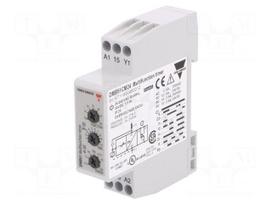 Timer | 0,1s÷100h | SPDT | 24VDC/5A,250VAC/5A | 24÷240VAC | 24VDC | DIN