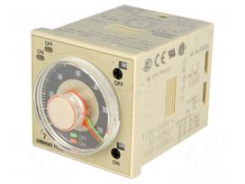 Timer | 0,05s÷30h | DPDT | 250VAC/5A | 100÷240VAC | undecal | -10÷55°C