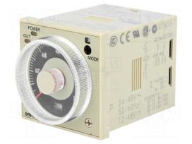 Timer | 0,05s÷300h | DPDT | 250VAC/5A | 24÷48VAC | 12÷48VDC | octal | IP40
