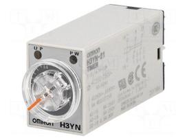 Timer | 0,1min÷10h | DPDT | 250VAC/5A | 200÷230VAC | socket | -10÷50°C
