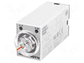 Timer | 0,1s÷10min | DPDT | 250VAC/5A | 200÷230VAC | socket | -10÷50°C