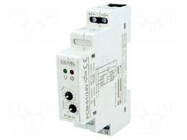 Timer | 0,1s÷10days | SPDT | 250VAC/16A | 24VAC | 24VDC | DIN | -20÷60°C