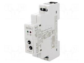 Timer | 0,1s÷10days | SPDT | 250VAC/16A | 230VAC | DIN | -20÷60°C | PIN: 5