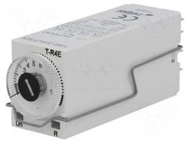 Timer | 0,1s÷100h | 4PDT | 250VAC/6A | 24VAC | DIN,socket,on panel