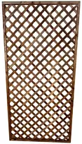 Dekoratyvinis tvoros skydas 900x1825mm rudas