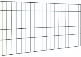 Tvenkinio tvoros rinkinys 5 pcs Žalia 100 x 50 cm Plienas