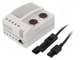 Sensor: temperature and humidity | Contacts: SPDT | 10A | IP20 | 1m