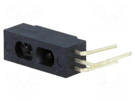Sensor: photoelectric | diffuse-reflective | DARK-ON | Mounting: THT