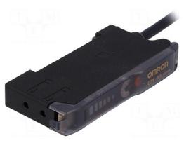 Sensor: optical fibre amplifier | NPN | IP50 | Connection: lead 2m