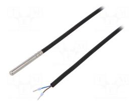 Sensor: temperature | NTC | 10kΩ | -40÷200°C | Body dim: Ø6x50mm | cl.B