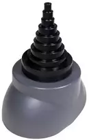 antenas izvads 12-90 mm, pelēks