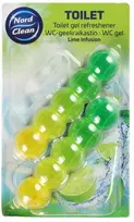 Geliniai klozeto gaivikliai Nord Clean 2x35g Lime Infusion