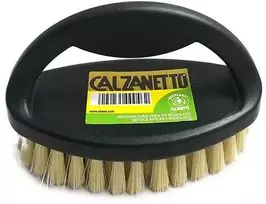 Batų šepetys su rankena Calzanetto 5x6.5x10 cm juodas