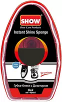 Batų priež. kempinėlė su dozatoriumi Instant Shine SHOW 6ml juoda
