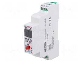 Timer | Range: 0,1s÷99h59min59,9s | SPDT | 24÷250VAC | 24÷250VDC | DIN