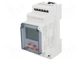 Timer | Range: 1 year | 230VAC | DIN | IP20 | 14VA | 90x35x66mm | 16A