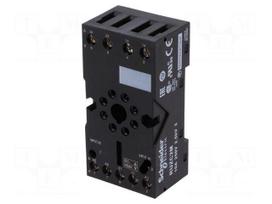 Relays accessories: socket | PIN: 8 | Mounting: DIN