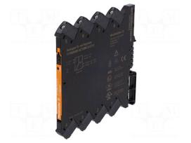 Converter: analog signals | DIN | 0÷20mA,4÷20mA | 24VDC | -25÷70°C