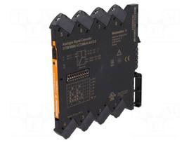 Converter: analog signals | DIN | 0÷10V,0÷20mA,0÷5V,4÷20mA | 24VDC