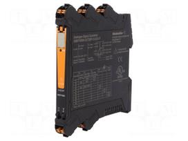 Converter: analog signals | DIN | 0÷20mA,4÷20mA | 20÷30VDC | -20÷60°C