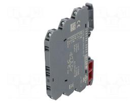 Converter: analog signals | DIN | 4÷20mA | Usup: 24VDC | IP20 | -25÷60°C