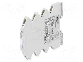 Converter: analog signals | DIN | 0÷1A AC/DC | Usup: 24VDC | IP20