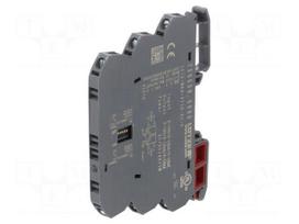 Converter: analog signals | DIN | 0÷10V,0÷20mA,4÷20mA | Usup: 24VDC