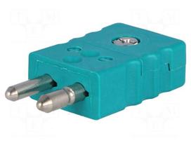 K-type standard plug | Mat: PVC | 200°C