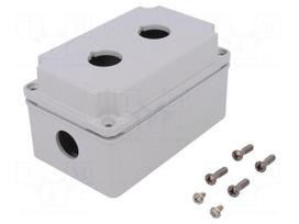 Enclosure: for remote controller | X: 80mm | Y: 130mm | Z: 73mm | grey