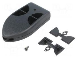 Enclosure: for remote controller | X: 38mm | Y: 72mm | Z: 15mm | ABS