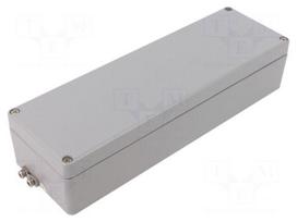 Enclosure: multipurpose | X: 80mm | Y: 250mm | Z: 57mm | ATEX | aluminium