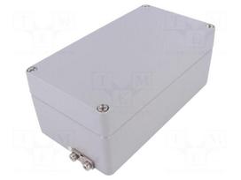 Enclosure: multipurpose | X: 120mm | Y: 220mm | Z: 90mm | ATEX | aluminium