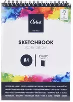 Piešimo albumas Sketch Book School 25 lapai/A4