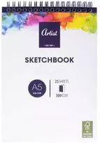 Piešimo albumas Sketch Book School 30 lapų/A5
