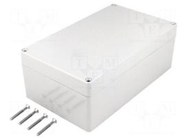 Enclosure: multipurpose | X: 120mm | Y: 200mm | Z: 75mm | aluminium | IP67