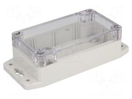 Enclosure: multipurpose | X: 65mm | Y: 115mm | Z: 40mm | polycarbonate