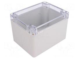 Enclosure: multipurpose | X: 90mm | Y: 115mm | Z: 80mm | polycarbonate