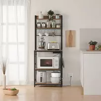Songmics Virtuvinė lentyna su elektros lizdais 40x60x170 cm