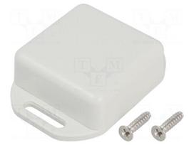 Enclosure: multipurpose | X: 35mm | Y: 35mm | Z: 15mm | with fixing lugs