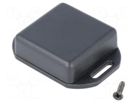 Enclosure: multipurpose | X: 40mm | Y: 40mm | Z: 15mm | with fixing lugs