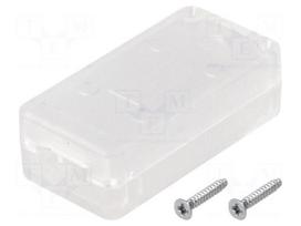 Enclosure: for USB | X: 25mm | Y: 50mm | Z: 15.5mm | ABS