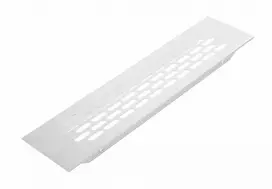 GTV Ventiliacinės grotelės, 245 x 60 mm, šlifuoto plieno spalva