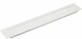 GTV Ventiliacinės grotelės, 480 x 80 mm, šviesiai pilkos spalvos