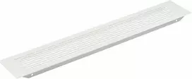GTV Ventiliacinės grotelės, 480 x 80 mm, baltos spalvos