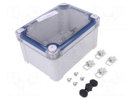 Enclosure: multipurpose | X: 121mm | Y: 164mm | Z: 87mm | polycarbonate